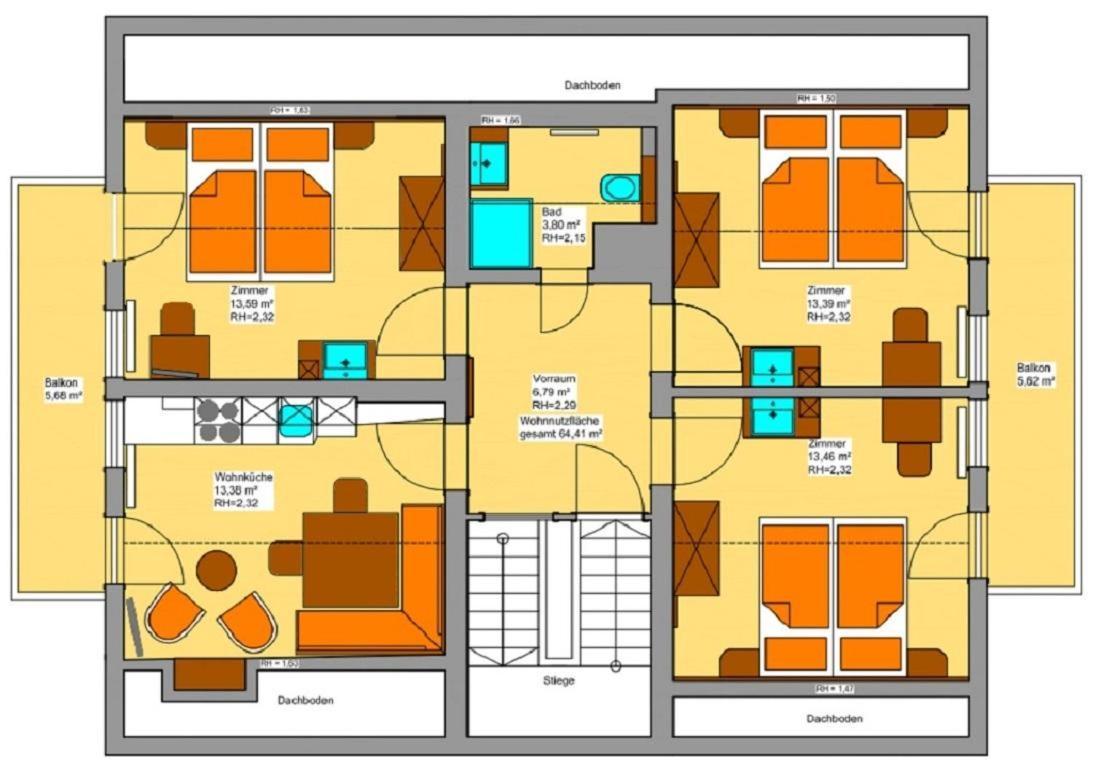 Апартаменти Haus Rose Санкт-Якоб-ін-Деферегген Екстер'єр фото